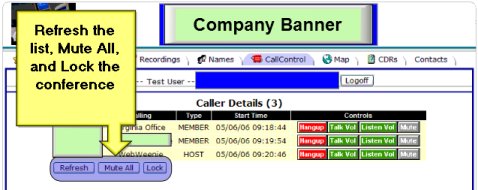 Conference Call Lock